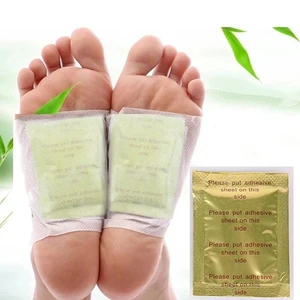 200PCS Original Gold Detox Foot Patch Bamboo Detox Foot Pads With Adhersive Foot Care Tool Improve S