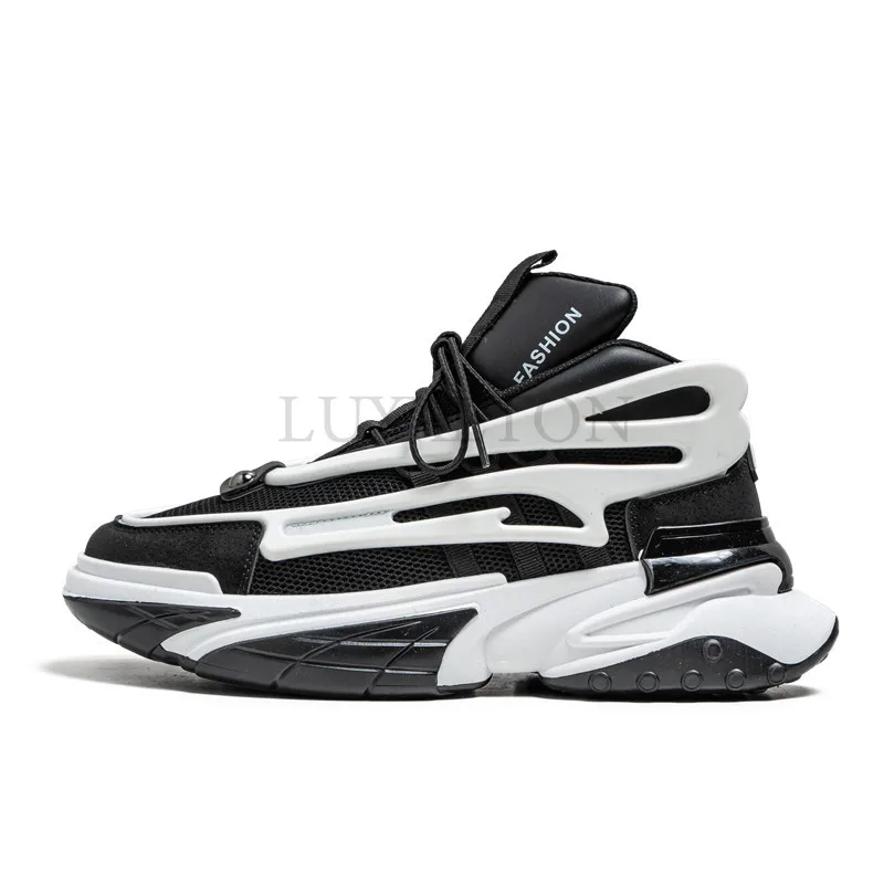 

Men Sneakers 2022 Autumn Winter New Casual Shoes Chunky Platform Increase High Sport Shoes Male Men Unisex Walking Footwearmen's