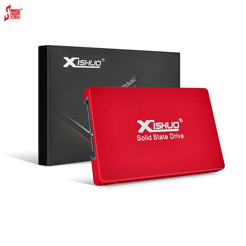 Xishuo Красный Заводская Цена 2.5 ДЮЙМОВЫЙ SATA SSD Жесткий Диск Внутренний От 64GB до 1TB для Ноутбука и Настольного Компьютера.