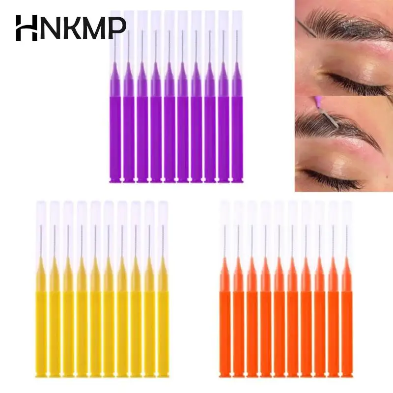 

10pcs/Bag Brow Perm Brush Mini Brow Lifting Brush Lifting Brushes Brow Lift Tools Brow Lift Brush