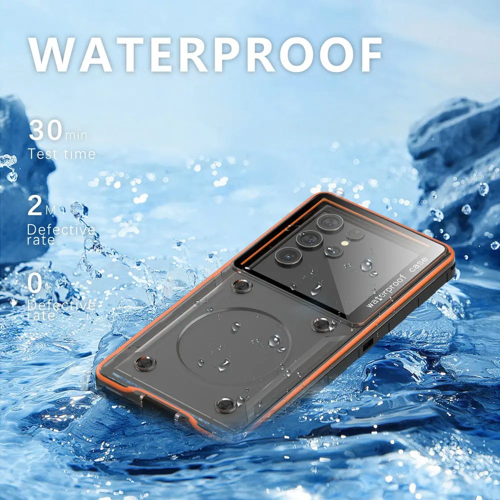 Фото Универсальный водонепроницаемый чехол для Oneplus 13 12 11 10 9 8 7T 7 Pro 8T 9R 10T 10R 11R 12R 13R 13S 13T Oneplus13 R Sealing Pouch Funda №2