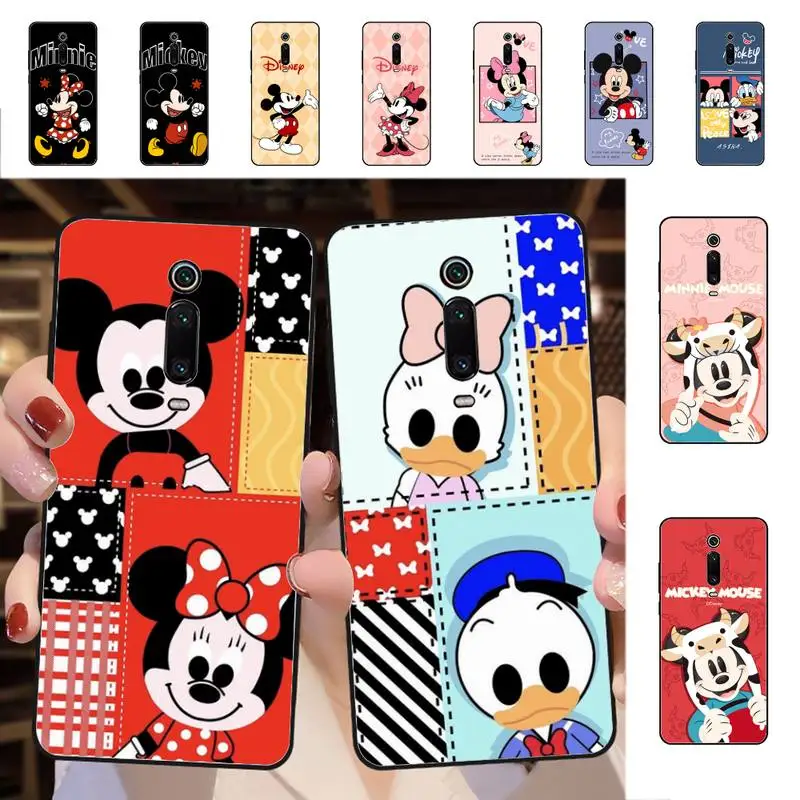 

Disney Mickey Mouse Phone Case for Redmi 5 6 7 8 9 A 5plus K20 4X S2 GO 6 K30 pro