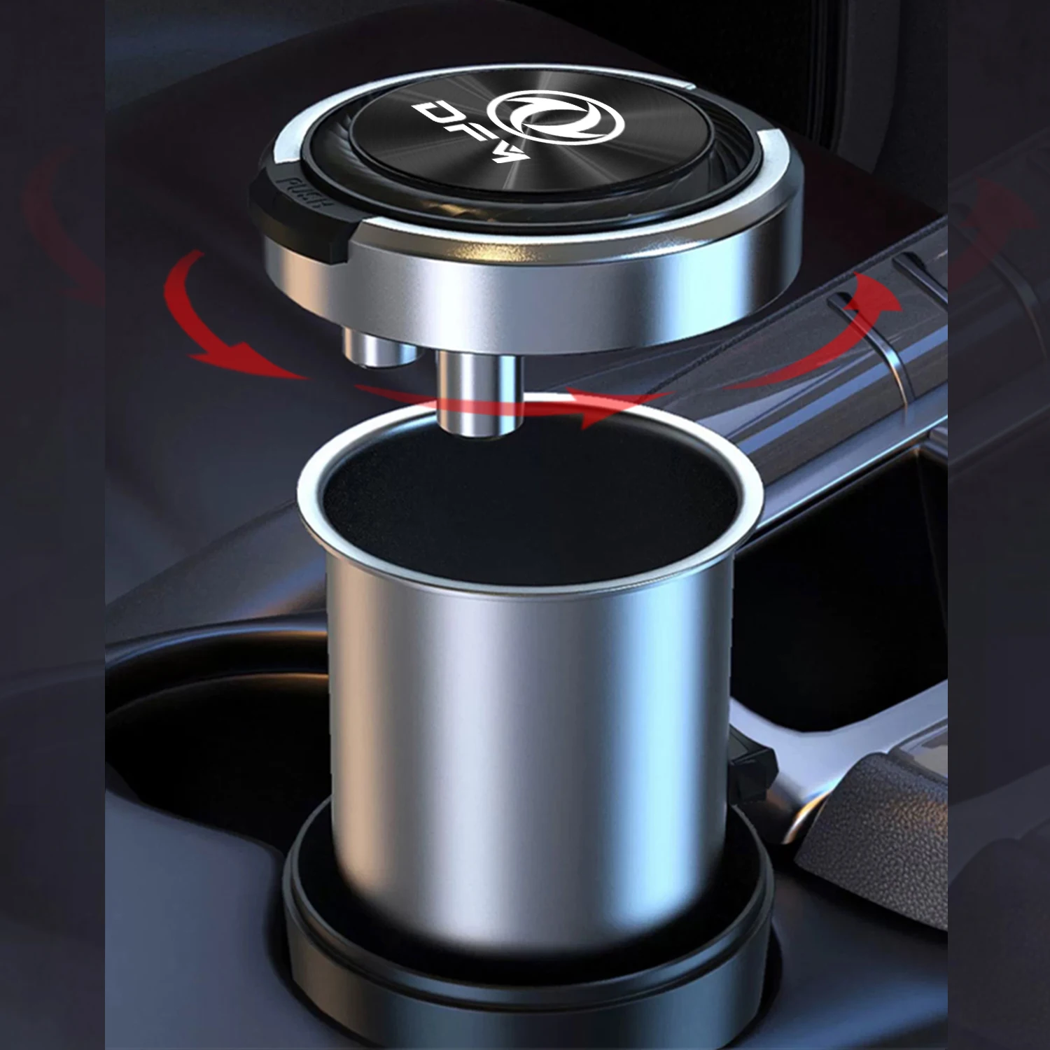 Автомобильная пепельница cenicero с текстурой автомобильных аксессуаров для dongfeng DFM