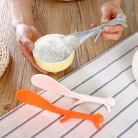 1pcs home wheat straw rice spoon cooking utensil kitchen accessories and tools creative rice cooker non stick rice rice spoon