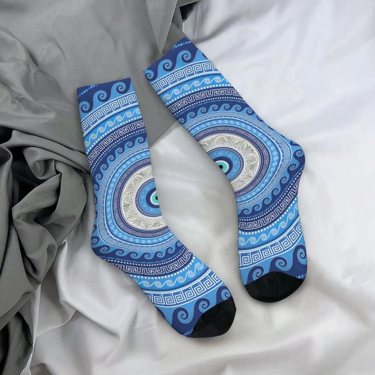 Греческие матаки-матиазма зло реальные взрослые носки унисекс мужские женские