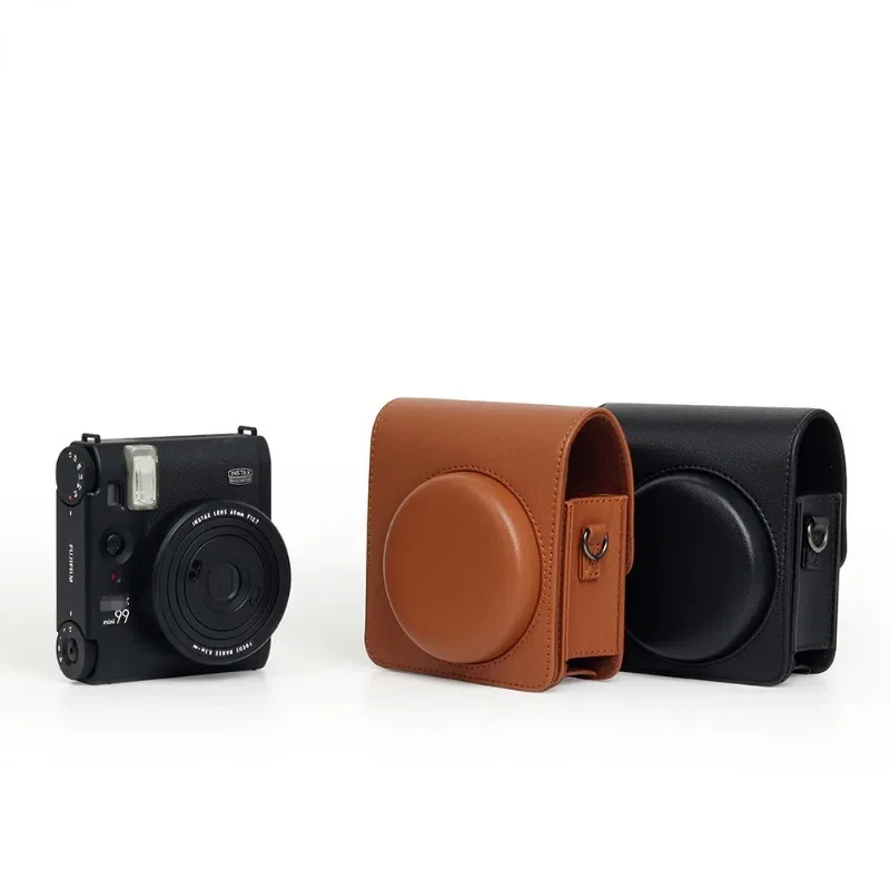 Чехол из искусственной кожи с ремешком на плечо для камеры Instax mini 99