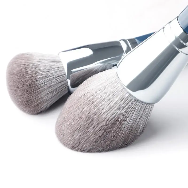 

11PCS Blue Makeup Brushes Set Professional Foundation Powder Blush Brushes Contour Eyeshadow Make Up Brushes Set Makeup Tools