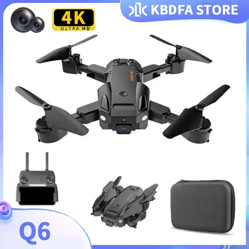 

Квадрокоптер KBDFA Q6 складной с двойной HD камерой, GPS, Wi-Fi