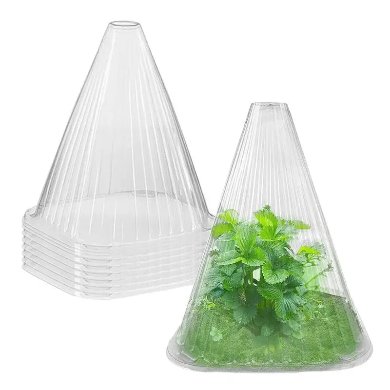 

Прозрачное многоразовое защитное покрытие для растений, прозрачное защитное покрытие для рассады, цветов, защита от животных