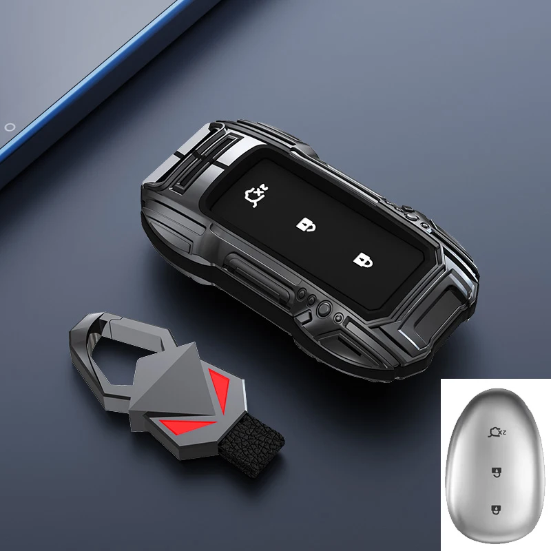 

Брелок для автомобильного ключа Changan QIYUAN A07 A05 Q07 Q05, защитный чехол для удаленного управления, чехол для сумки, брелок, кольцо-держатель, аксессуары для интерьера