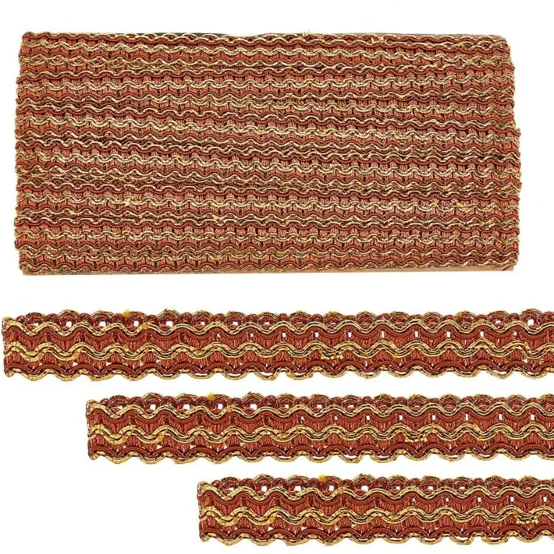 15 Ярдов Металлическая Фольга С Позолотой Подкладкой Мм Филигранная