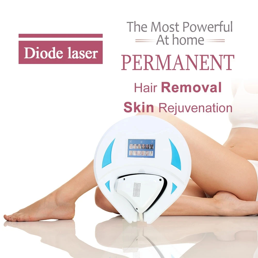 

Permanent Hair Removal 808nm Diode Epilator Laser 2021 Home Use Equipment Depilatory Laser 2 Millions Shots Epilator