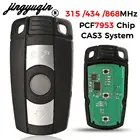 Jingyuqin для BMW 1357 Series CAS3 X5 X6 Z4 пульт дистанционного управления умный Автомобильный ключ 315 МГц434 МГц с чипом PCF7953 3 кнопки