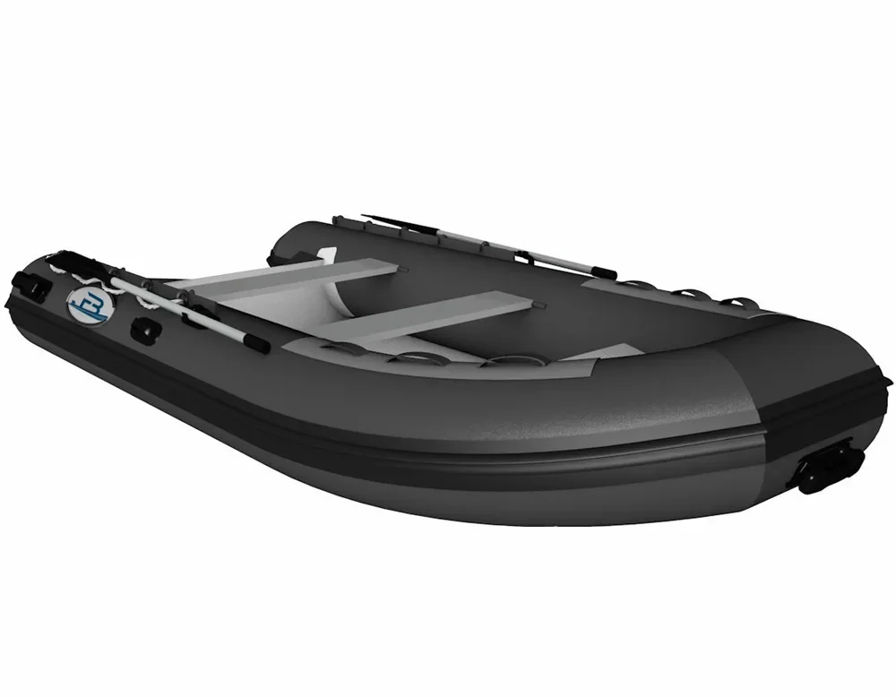 Надувная рыбацкая лодка 2-местная гоночная надувная из ПВХ плот