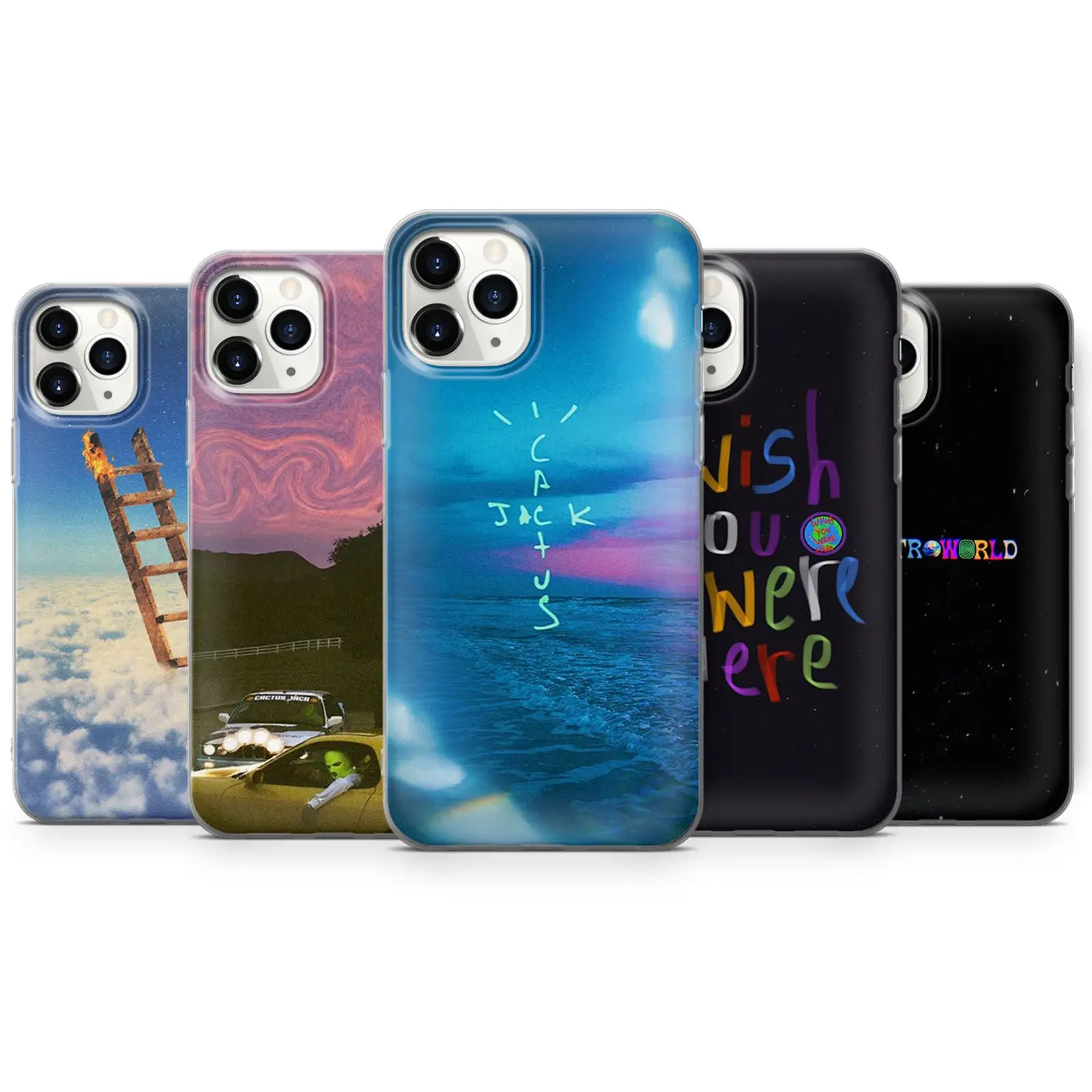 

Travis Scott Phone Case For Samsung S20 Lite S21 Fe Ultra S10 S9 S8 Plus S7 Edge Transparent Cover