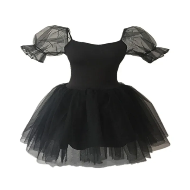 Новое белое балетное тренировочное платье для взрослых танцевальный костюм