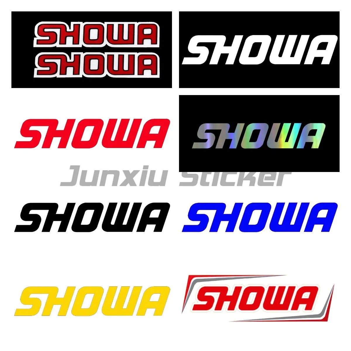 

SHOWA Vinyl Motorcycle Sticker Car Tail Body Bike Helmet Motorcycle Decal Fit for Road Racing Sports Stickers