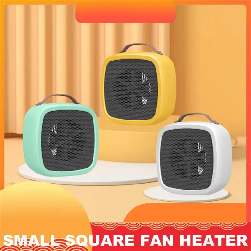 

Mini Portable Electric Space Heater 500W Home Office Desktop Warm Air Heater Warmer Fan Household Silent Remote Fast Space Heat
