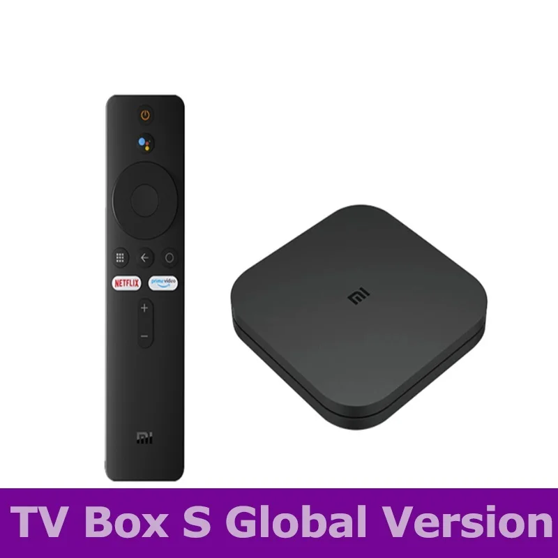 

Global Version Original TV Box S 4K Android 8.1 HDR 2G 8G WiFi BT4.2 Google Cast Netflix Smart TV Box Media Player