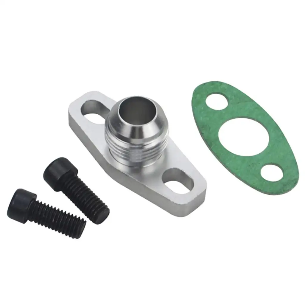 Фланец слива турбомасла 10AN Фитинг для турбокомпрессоров GT17 GT20 DT28 GT30 GT35