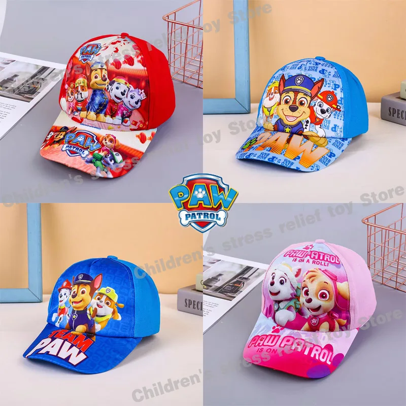 

Paw Patrol Baseball Cap Skye Cartoon Outdoor Sports Cap Hat Cute Comfortable Sunscreen Mesh Cap Children Peaked Cap Party Gift