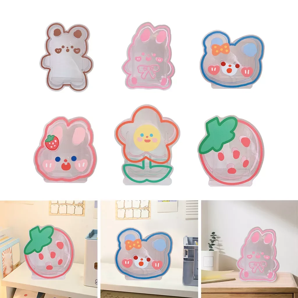 

Desk Organizer Acrylic Pen Holder Stand Desktop Organizer Desk Pencil Cup Pot Office Stationery Cosmetics Storage Box