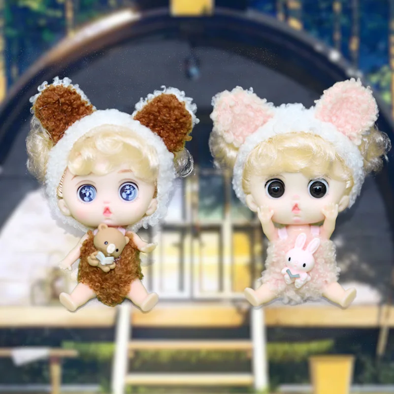 

Stock trembling sonic boom Korean BJD doll girls' small gift doll pendant cute key chain doll wholesale