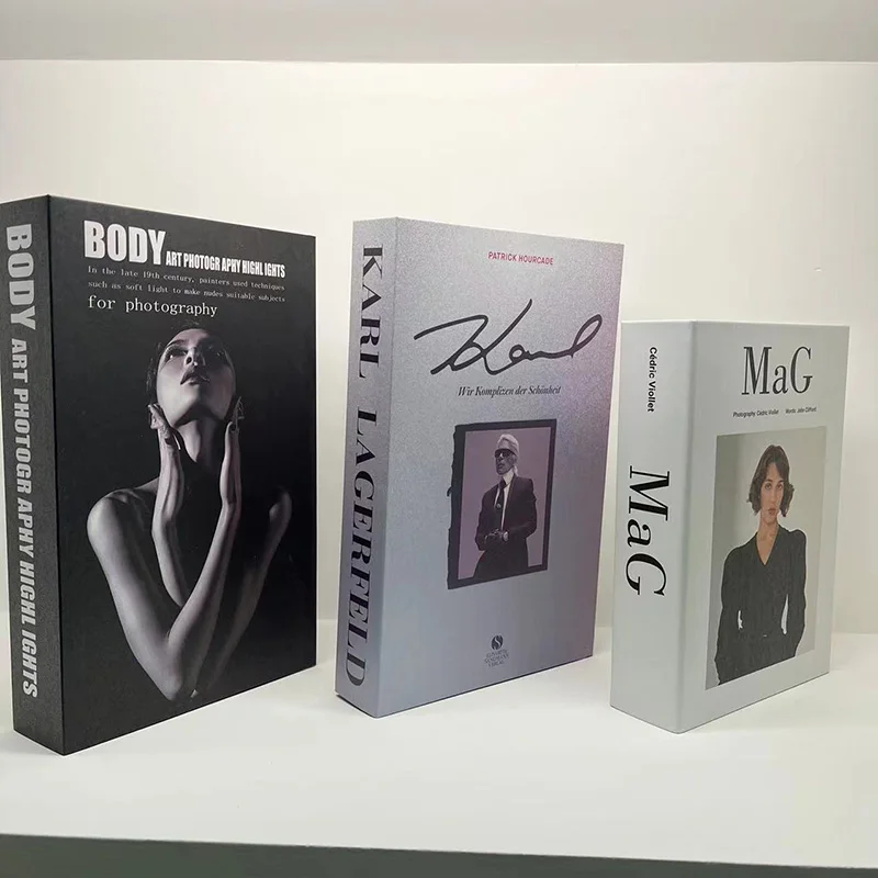 

Декоративные книги, набор из 3 штук