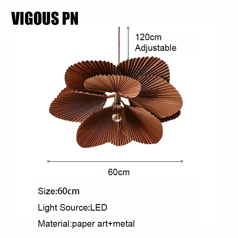 

Бумажная люстра HomeLover пальма