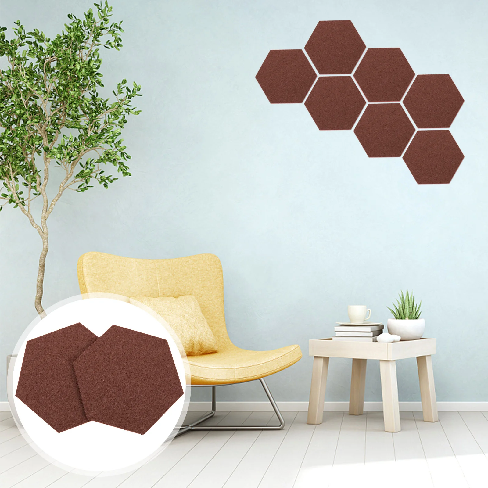

Board Felt Cork Bulletin Hexagon Pin Wall Tiles Boards Notice Memo Walls Adhesive Self Decor Tile Home Black Office Large
