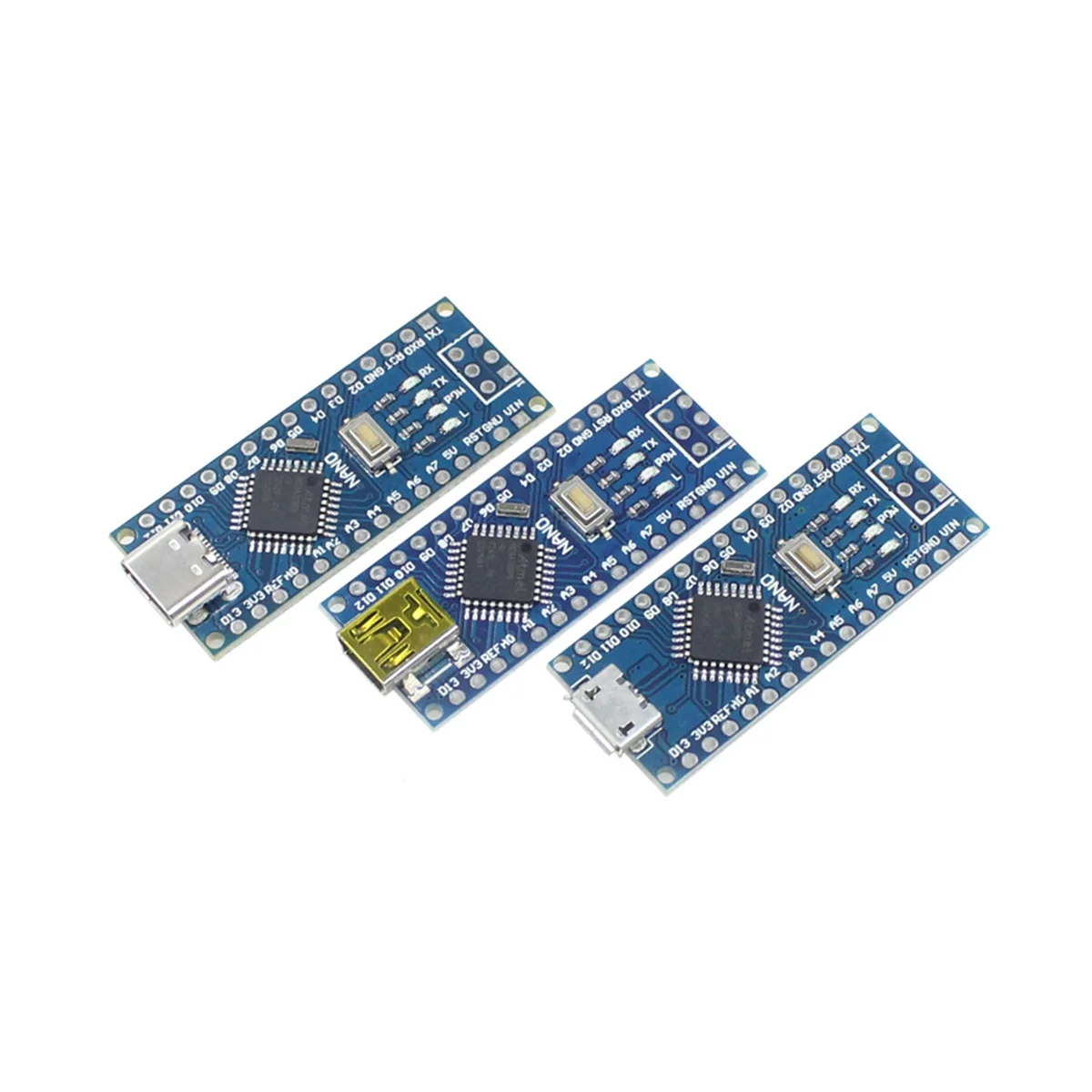 

Макетная плата NANO V3.0 328P ATMEGA328P MCU, улучшенная версия C, программируемая плата (Micro-USB)