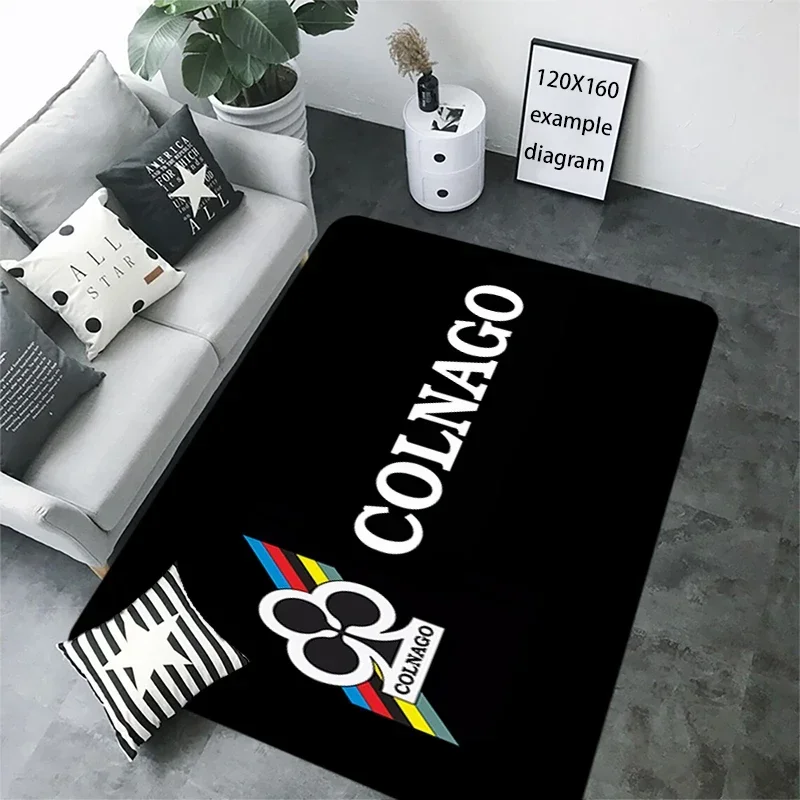 Фото Велосипедный коврик для гостиной C-Colnago, коврики для ног, коврик для входа, напольные коврики, противоскользящий коврик, домашний декор для кухни, прихожей №4