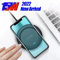 wireless chargers 15w fast charging induction charger pad for iphone 13 12 pro max 11 mini xs 8 plus airpods samsung xiaomi