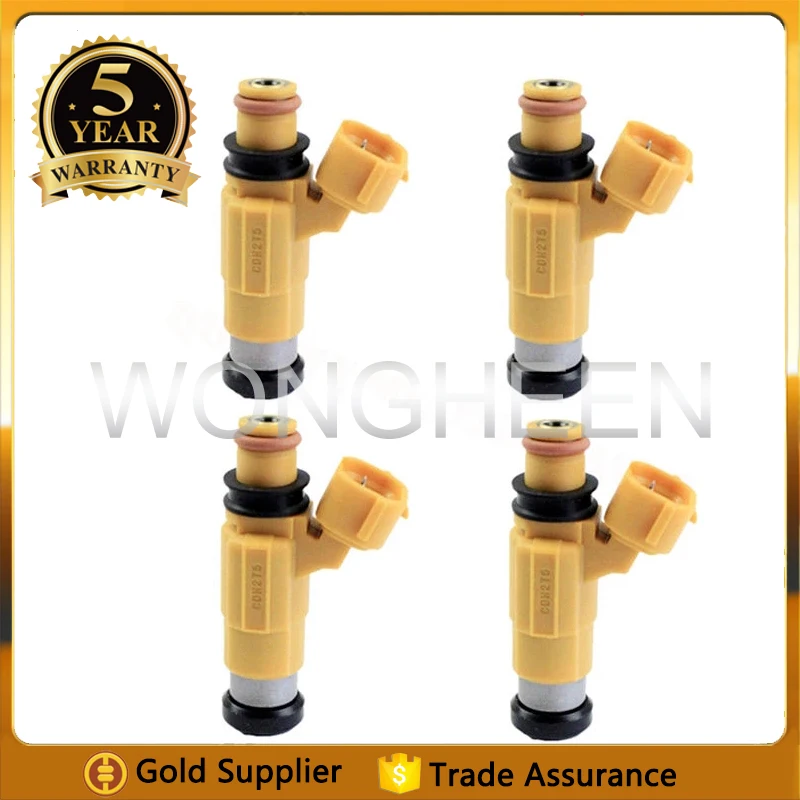 4 шт. мотоциклетный топливный инжектор 5FL-13761-00-00 для Yamaha ROAD STAR WARRIOR MIDNIGHT FJR1300 nozzel