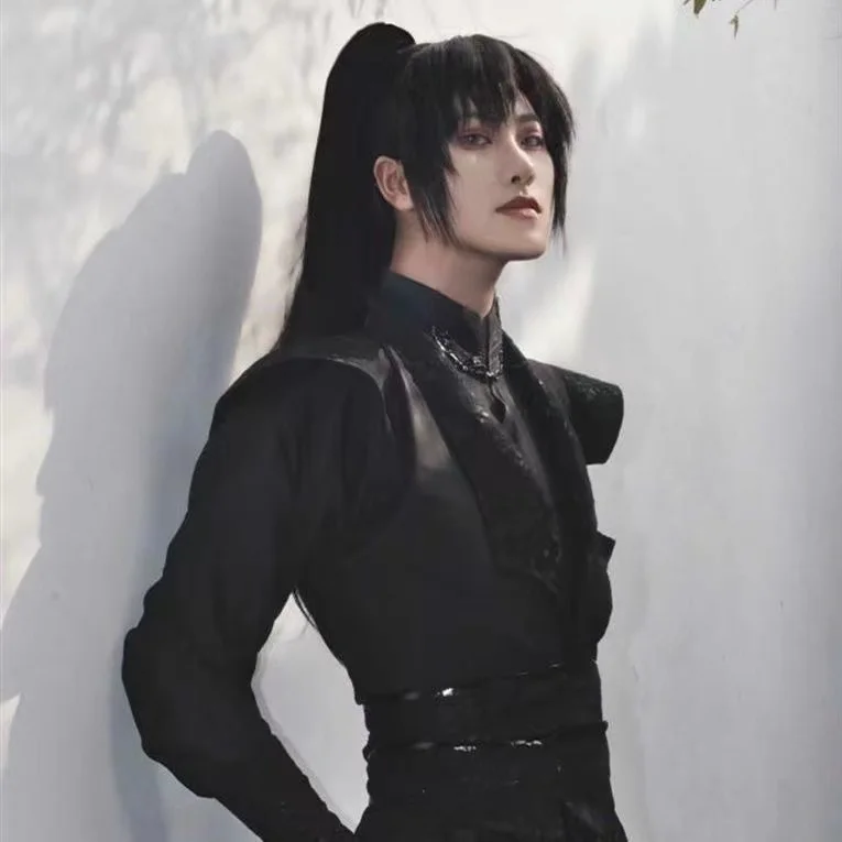 Классические винтажные готические комплекты черный мужской Карнавальный костюм