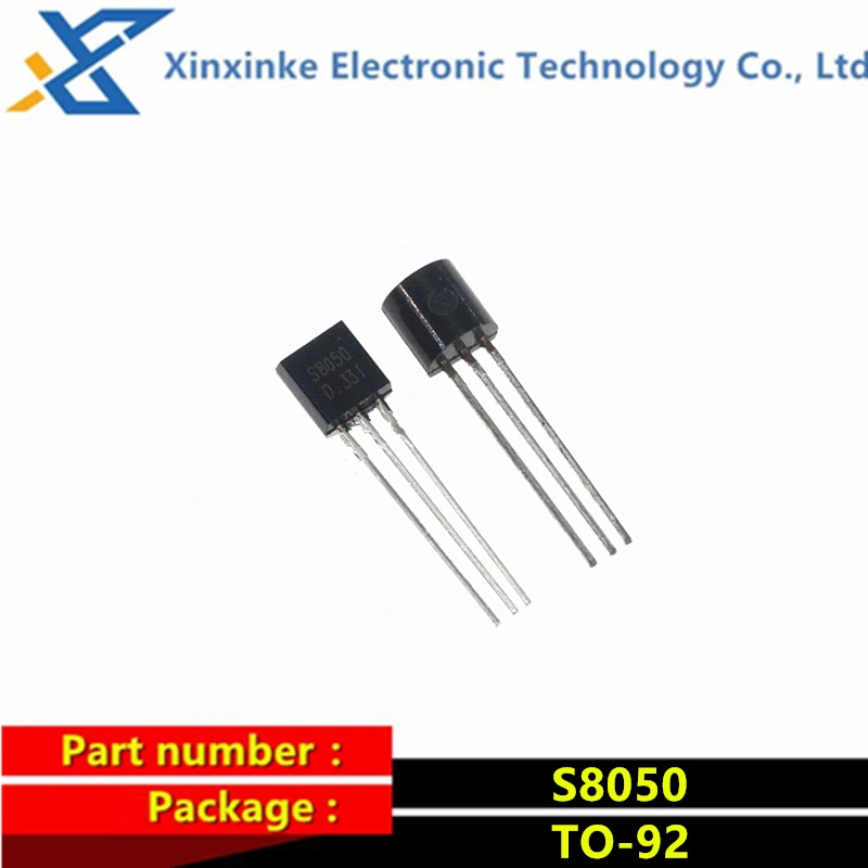 

100PCS S8050 8050 SS8050 TO-92 Triode PNP Power Transistor S9018 S9011 SS8550 S8550 S9013 S9014 S9015 S9012