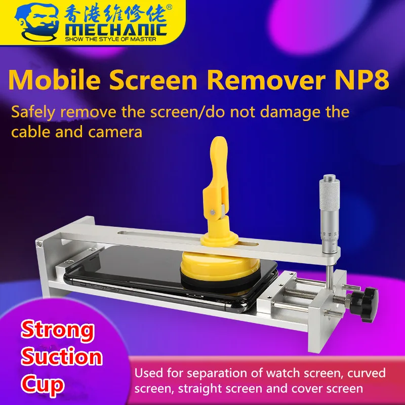 

MECHANIC NP8 Screen Splitter For Mobile PhoneFree Heating LCD Screen Removal Fixture Repair Disassembly Tools