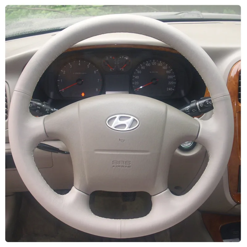 

Кожаный чехол ручной работы для Hyundai old Sonata Elantra Tucson Moinca