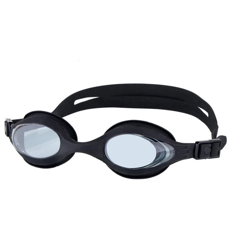 Youth Electroplating Goggles Conjoined Silicone Gao Qingfang Fog Waterproof Men And Women Swimming Equipment