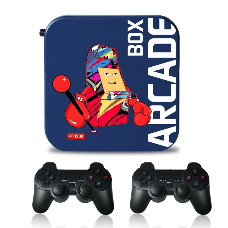 Arcade Box Portable Video Game Console for PSP/PS1/Naomi Classic Retro 33000/40000/50000 Games Super 4K HD TV Projector Monitor