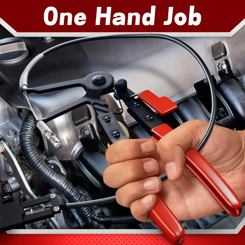 Зажимные клещи Гибкий хомут для шланга Тип кабеля кабель Автомобильные хомуты