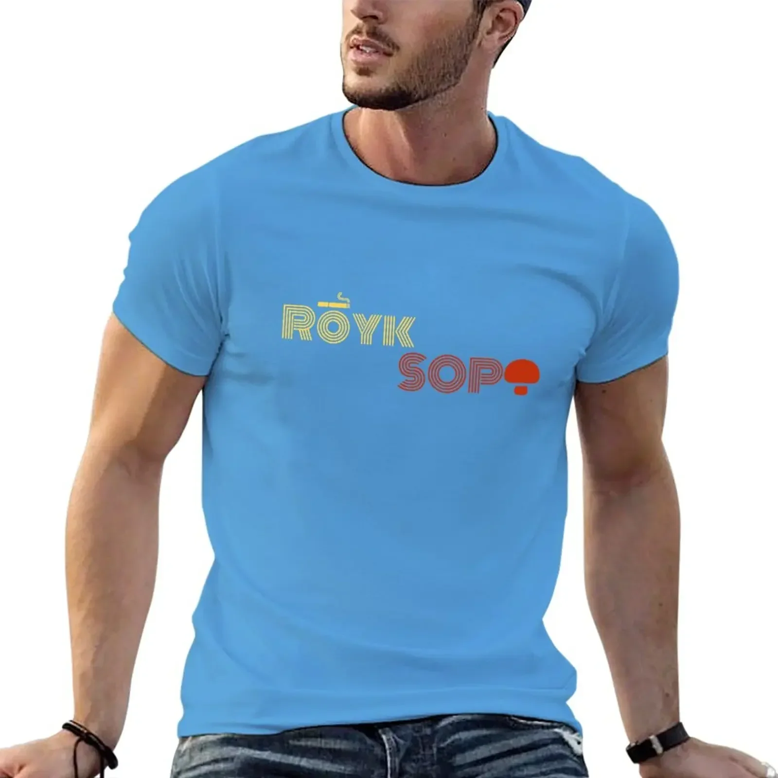 Забавная хлопковая 2024 футболка Royksopp летние топы с коротким рукавом для мальчика