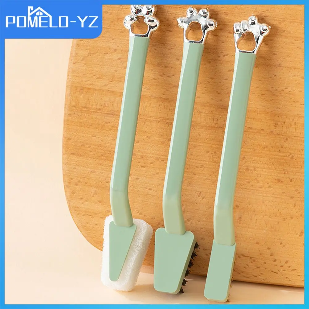 

Кухонные принадлежности, щетка для мытья посуды, кухонная щетка для мытья посуды 180x50 мм, длинная ручка, щетка для плиты, чистящий инструмент Pp