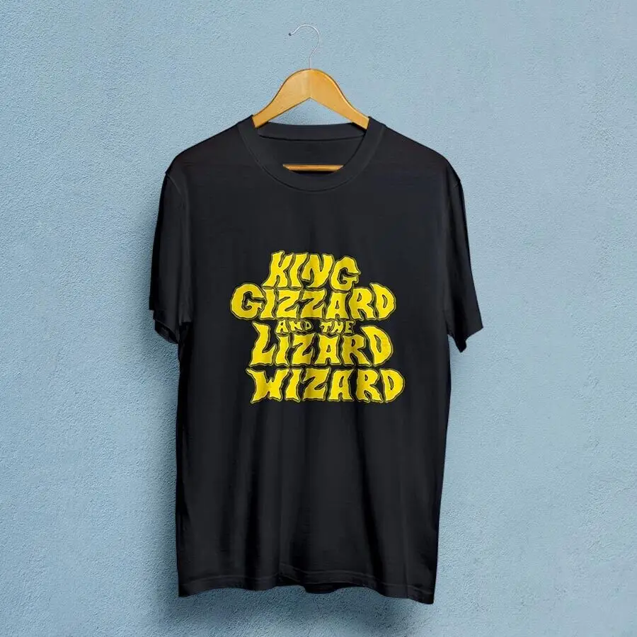 

Черная футболка Gizzard & The ящерица
