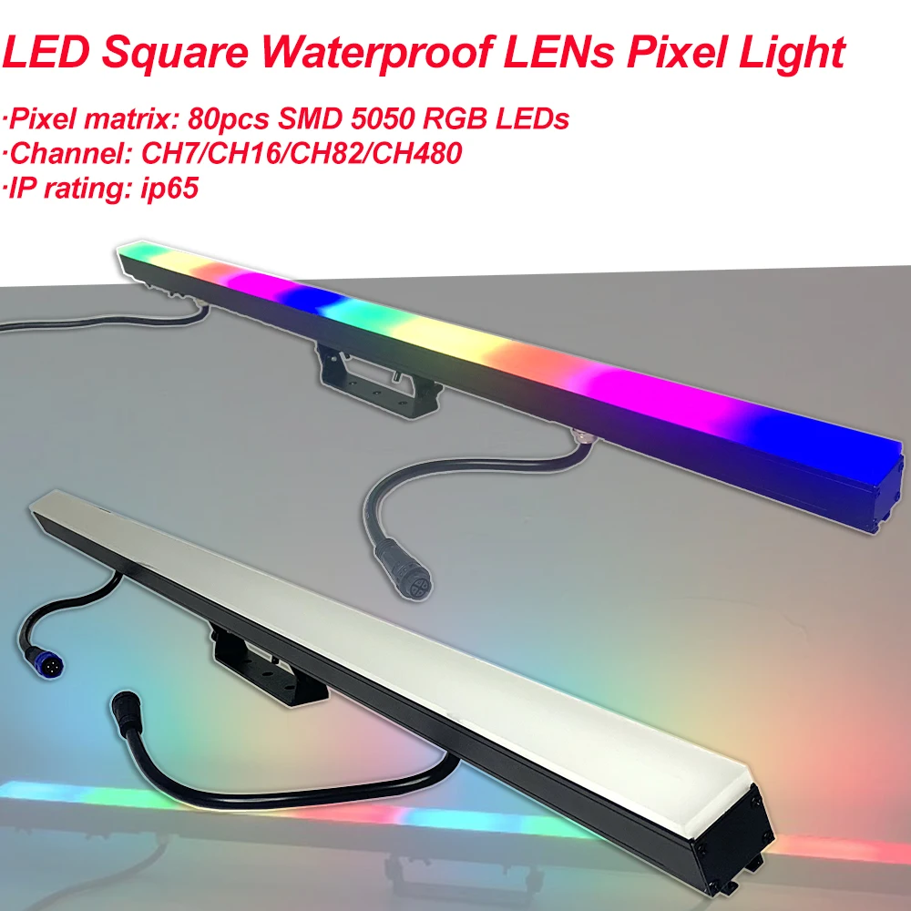 Уличный Водонепроницаемый светодиодный 3D светильник с контроллером 80x0 5 Вт RGB