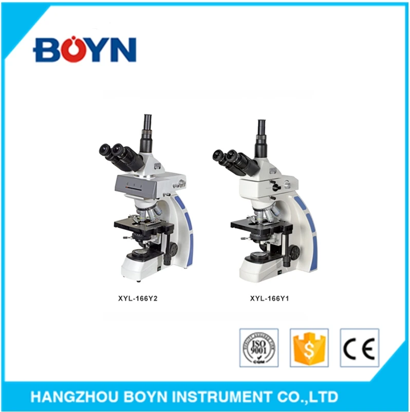 Цифровой Тринокулярный флуоресцентный микроскоп с флуоресцентным дисплеем