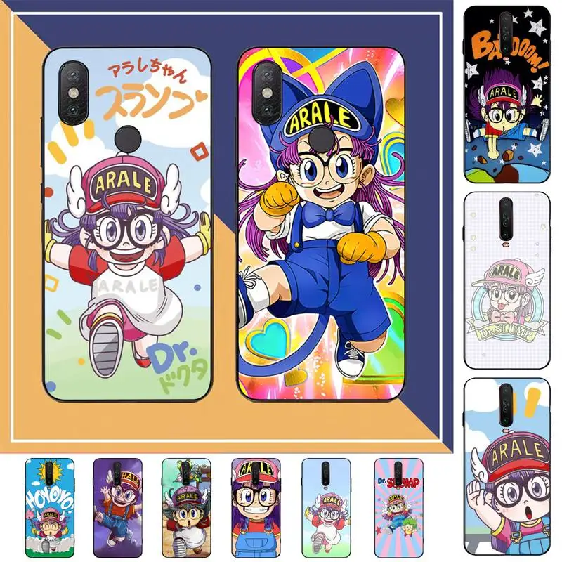 

Cartoon Dr Slump Arale Phone Case for Redmi Note 8 7 9 4 6 pro max T X 5A 3 10 lite pro