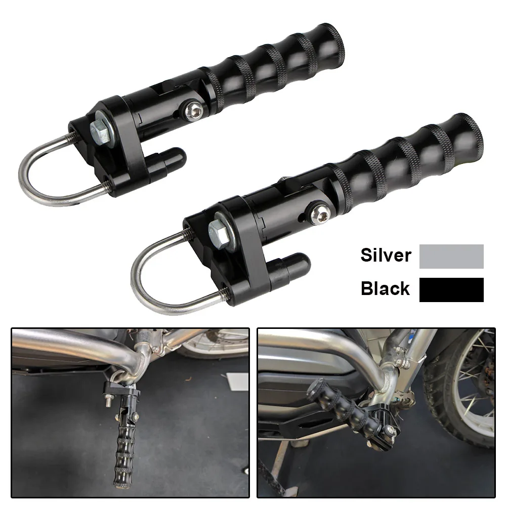 Для BMW R1250GS R1200GS LC f900xr F750GS F850GS 2013-2023 подножки для мотоцикла шоссе Передние Подножки Детские зажимы