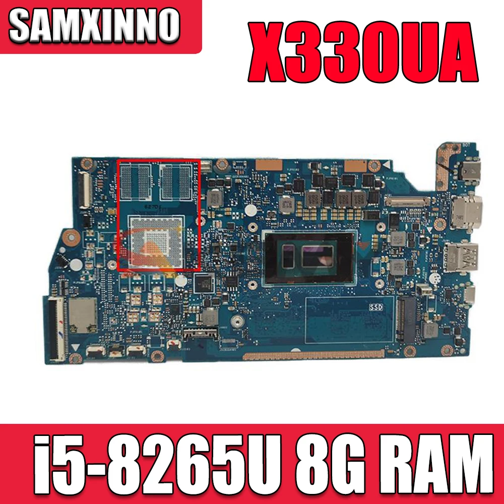 

For Asus VivoBook S13 X330F S330FA S330FN S330F X330FN X330FD Laptop Mainboard X330FA Motherboard W/ i5-8265U CPU 8G RAM