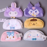 japanese cute sanrio kuromi melody cinnamoroll babycinnamoroll pom pom purin plush doll cosmetic bag storage bag